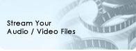 online storage for audio / video