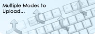 upload for online storage