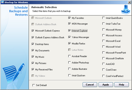 IBackup for Windows