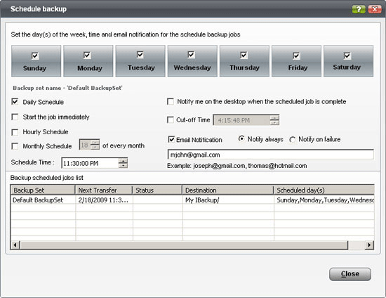 IBackup for Windows