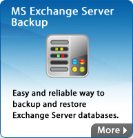 MS Exchange Server Backup