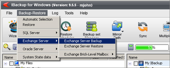 Exchange Server Backup