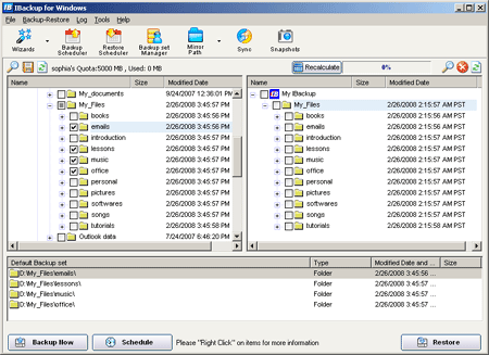 IBackup for Windows