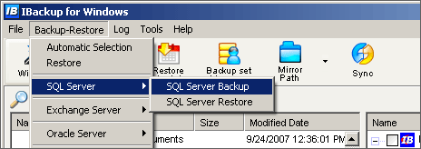 SQL Server Backup