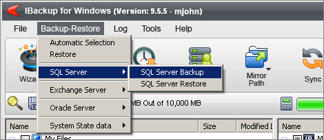 IBackup for Windows