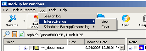 IBackup for Windows