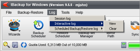 IBackup for Windows