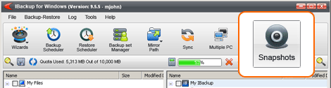 IBackup for Windows