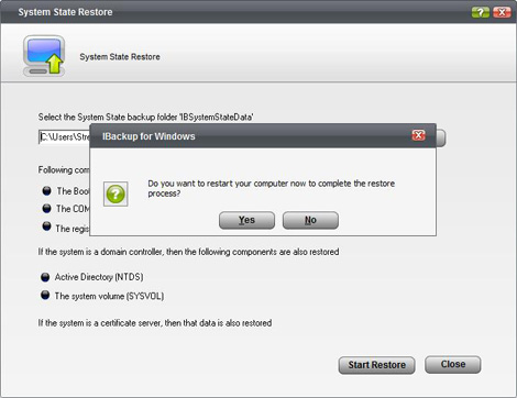 System State Restore