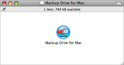 IBackup Drive for Mac
