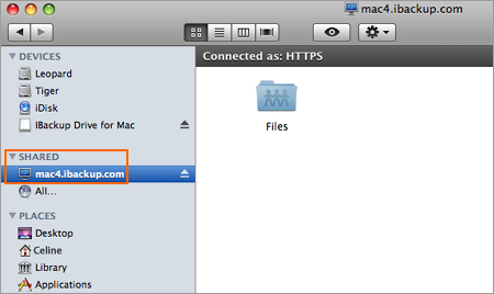 IBackup Drive for Mac