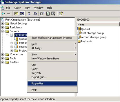 Exchange Server Backup