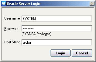 Oracle Server Restore