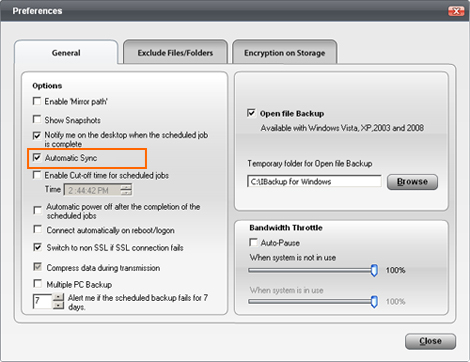 IBackup for Windows