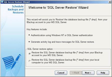 SQL Server Restore