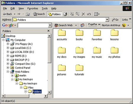WebFolders