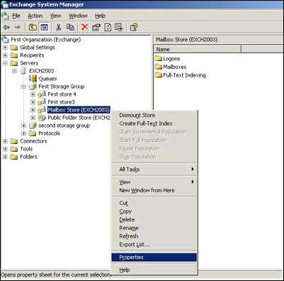 Exchange Server Backup