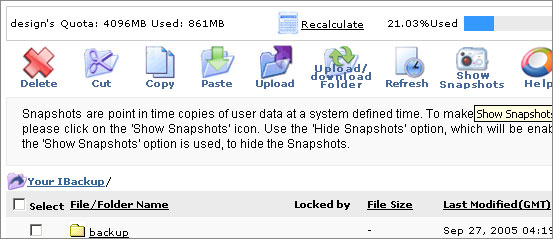 Snapshots