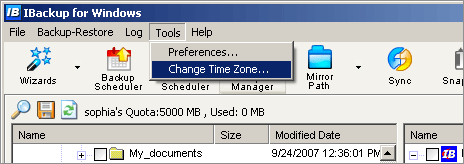 IBackup for Windows