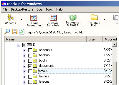 IBackup for Windows