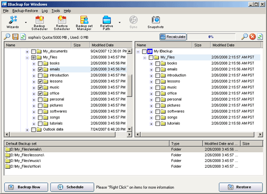 IBackup for Windows
