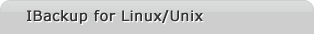 IBackup for Linux/Unix