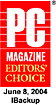 PC Magazine Editors' choice