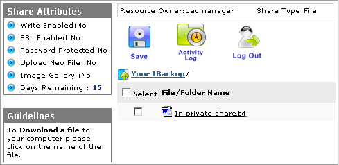 File Sharing