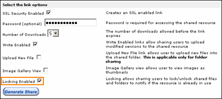Locking / Unlocking