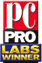 PCPro labs award winner